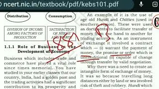 NCERT Class 11 Commerce | NCERT Class 11 Business Studies Chapter 1 Business Trade and Commerce