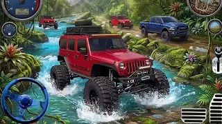 4x4 Offroad Jeep Driving Simulator 3D - Drive SUV 4x4 jeep Offroad Game - Android GamePlay