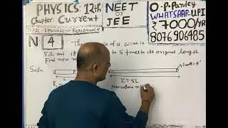 Physics numerical on current:N(4)
