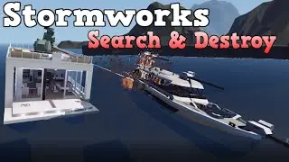 Creating Warships Out Of House Boats! | Stormworks Weapons DLC Multiplayer