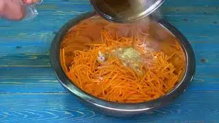 Die besten koreanischen Karotten f&uuml;r Salate, ohne Geschmacksverst&auml;rker