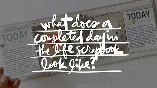 What Does A Day In The Life&trade; 4x6 Scrapbook Filled With Stories Look Like?