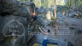 Le Pince-Oreille 4B - Rocher aux Sabots - Mariana Clement - Fontainebleu