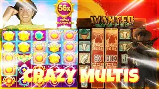 MULTIPLE MULTIS ON MULTIPLE SLOTS (MY BIGGEST STARLIGHT WIN)