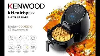 Kenwood air fryer HFP30.000BK  طريقة استخدام القلاية الهوائية كينوود HFP30.000BK