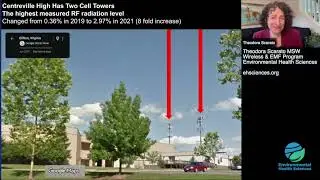 Cell tower radiation levels increase over time