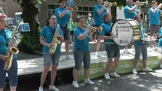 De Dwarsliggers   Schiedam  ff blazen Voorschoten 1ste editie Podium B 29 juni 2024 ZH NL