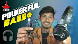 BoAt BassHeads 900 Pro Unboxing & Review | best headphones for video editing with mic