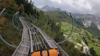 Alpine coaster ride 🎢