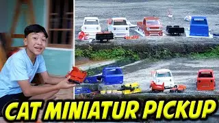 CAT SEMUA PICKUP DITDIM TEAM!! MAKIN TAMBAH KEREN NIH FULL MODIFIKASI SEMUA..