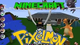 Minecraft: Pixelmon Mod 1.8.9 ★All Pokemons + LEGENDARI★ !!