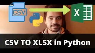 how to covert CSV to XLSX in python |  read CSV in pandas | coding pack