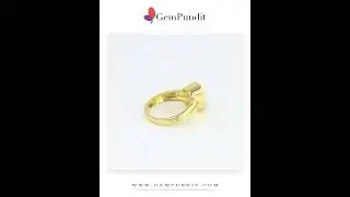 Yellow Sapphire (Pukhraj) Ring By #gempundit #astrogems #astrology #yellowsapphire