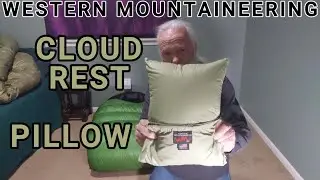 Western Mountaineering Cloudrest Pillow Review