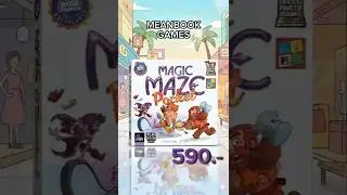 Magic Maze Pocket บอร์ดเกมยอดฮิตเวอร์ชั่นพกพา ติดต่อ MeanBook  คู่มือ Board Game ภาษาไทย ได้เลยน้าา