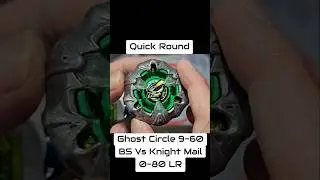 Beyblade X - Ghost Circle 9-60 BS Vs Knight Mail 0-80 LR! #beybladexbattle #beybladex #beyblade