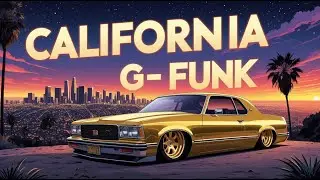 California West Coast G-Funk Mix 🌴 Old School Hip Hop Chill Ride