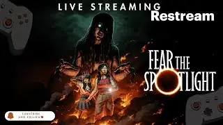 Trapped in a Haunted School | Fear The Spotlight #live #gaming #horror #livestream #shortvideos