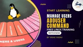 How to add users in Linux | AddUser Command | Linux tutorial for beginners