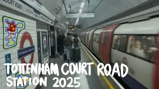 💙HAPPY TUBE DAY!❤️part 62 Tottenham Court Road station 2025!🚉