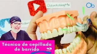 Técnica de cepillado de BARRIDO