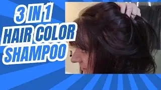Instant Hair Color Transformation with Lancity Dark Brown Hair Dye Shampoo! 🌟