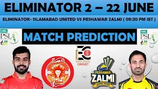 IU против PZ || Eliminator 2 || PSL 6 || Fantasy Tips || Прогноз матча ||
