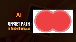 How to create OFFSET PATH in Adobe Illustrator | Tutorial