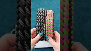 [Anleitung / Deutsch / Paracord] Sugarcandy Quartett ohne Rand