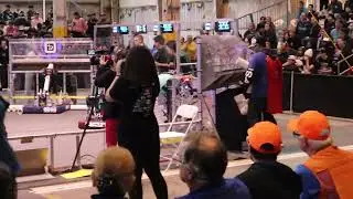 Winning Match! FRC 2025 Port Hueneme Regional Final 2 - Team 3255 (Close Up)