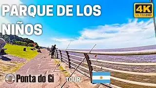 COSTA RIO DE LA PLATA en 4K [PARQUE DE LOS Ni&Ntilde;OS 2026] CIUDAD DE BUENOS AIRES - ARGENTINA #tour 