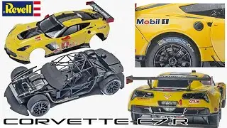 CORVETTE C7.R Build Revell Chevrolet amazing Scale / Construyendo un Corvette auto a escala Le mans