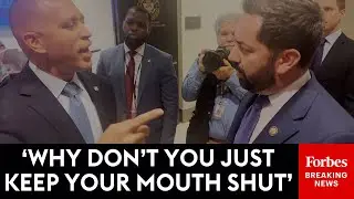 SHOCKING PUBLIC CONFRONTATION: Hakeem Jeffries & Mike Lawler Have Brutal Excange In Front Of Cameras