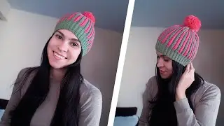 GORRO BARRA INGLESA DE CROCHÊ