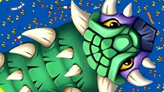 WORMS ZONE.IO GAMEPLAY /  DENIAL GAMING | OLD IS GOLD #wormzone #gaming #bigsnakegame #cacingbesar 
