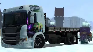 A Scania do HYTALE NO GLOBAL TRUCK ONLINE 