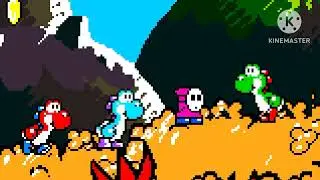 Flower field (Yoshi's island ds) 8 bits (2A03)