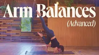 55 Min Advanced Arm Balances Vinyasa Flow with 'Funky Crow'