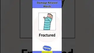 Damage Related Words #educationalshorts #cactusandacorns #english #spokenenglish #englishlearning