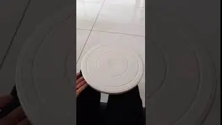 Aerina Decorative cake turn table 360 degree rotating, 28 cm