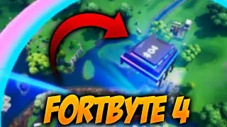 FORTBYTE 4 - Location ACCESIBLE SKYDIVING THROUGH RINGS LOOT LAKE PLASMA TRAIL CONTRAILS