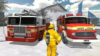 Fire Truck Rescue Simulator - Gameplay Part 1 Android,iOS 