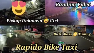 Bike Taxi ஓட்டும் Youtuber ￼ I Pickup Unknown Girl ￼  I Random Video I Bigg Boss Timing￼  I BTF ❤️