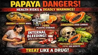 Papaya Side Effects ⚠️ | Blood Thinners Ke Sath Papaya Kitna Khatarnak Hai? | Seniors Must Watch
