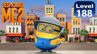 Minion Rush Beekeeper Jerry minion Downtown level 188 Xbox PC gameplay Despicable me 2 minions
