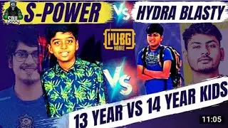 HYDRA BLASTY VS S-POWER GAMING TDM FIGHT IN PUBG MOBILE | 2 FUTURE STAR OF PUBGM | Guruji Gaming