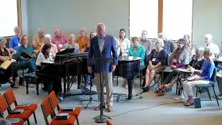 Music Director/Bass-Baritone Bradley Ellingboe sings 