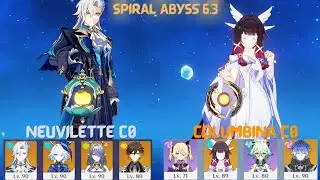 Easy Abyss clear 6.3 genshin 10-1 to12-3 first time ever since 2020 #genshinimpact #gaming #anime