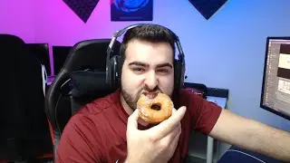 ME COMO UN DONUT EN DIRECTO Y LE HAGO NF (Que agusto me he quedado)
