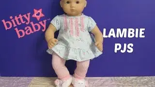 American Girl Bitty Baby Doll Bella Lambie PJS Outfit!